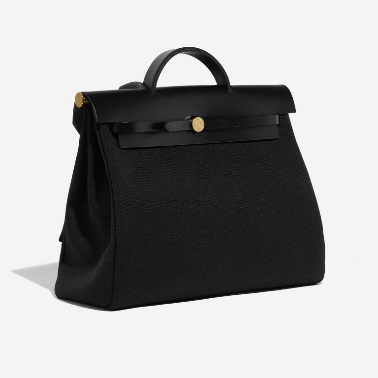 Hermès Herbag 39 Black 6SF S | Vendez votre sac de créateur sur Saclab.com