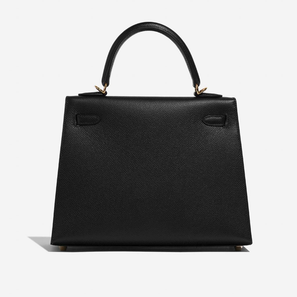 Hermès Kelly 25 Epsom Black | SACLÀB