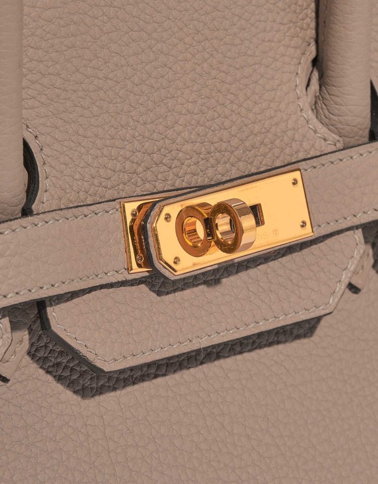 Hermès Birkin 35 GrisTourterelle Closing System  | Sell your designer bag on Saclab.com