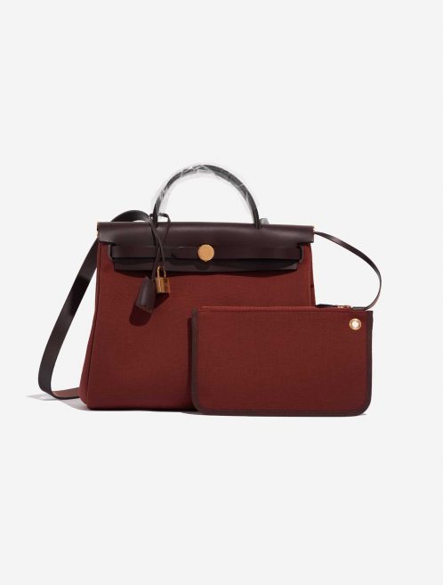 Hermès Herbag 31 RougeH-Ebene Front | Vendez votre sac de créateur sur Saclab.com