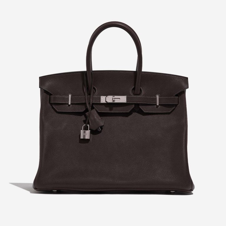 Hermès Birkin 35 Chocolate Front | Vendez votre sac de créateur sur Saclab.com