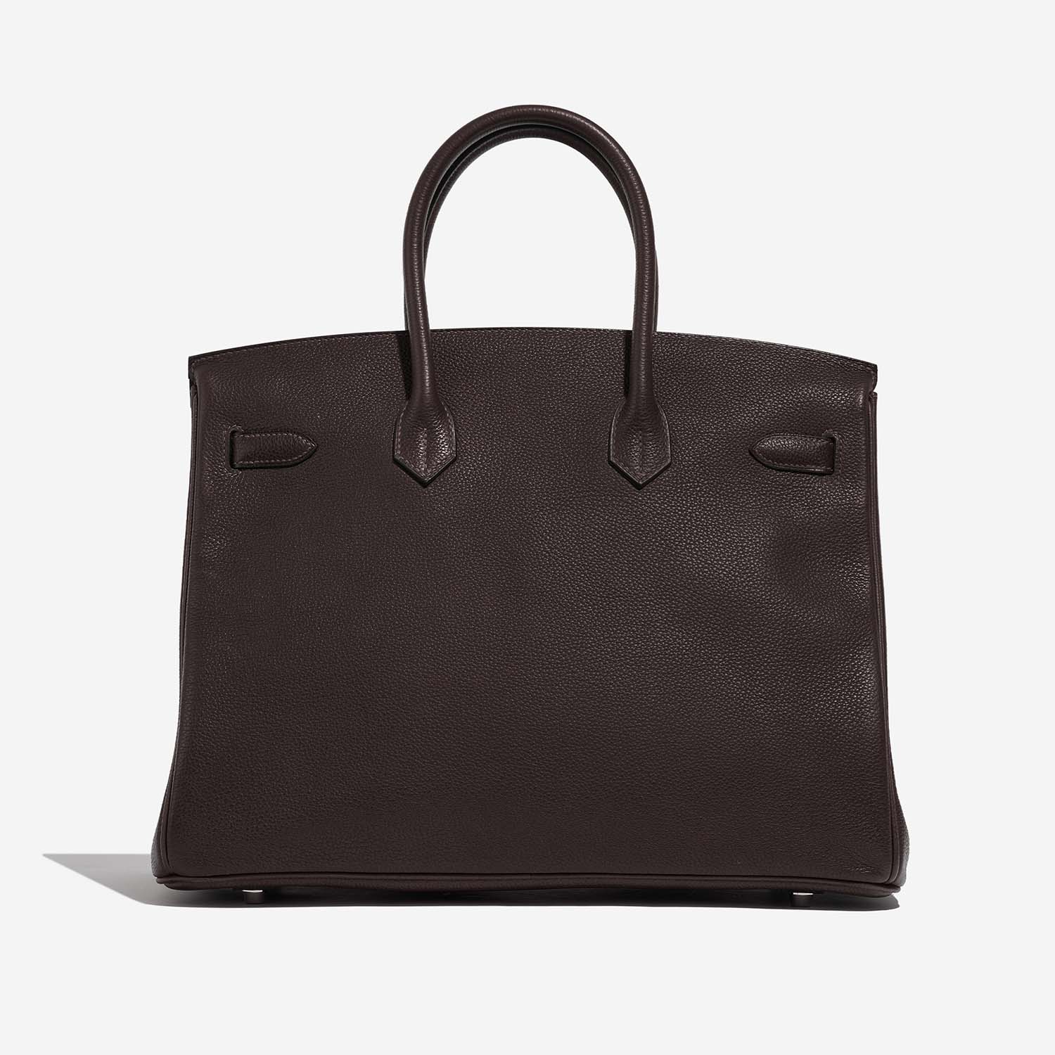Hermès Birkin 35 Chocolate Back  | Sell your designer bag on Saclab.com
