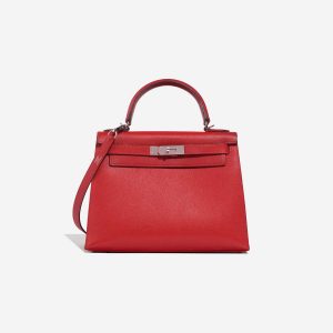 Hermès Kelly 28 RougeCasaque 0F | Vendez votre sac de créateur sur Saclab.com