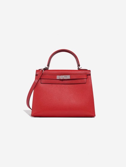 Hermès Kelly 28 RougeCasaque 0F | Sell your designer bag on Saclab.com