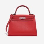 Hermès Kelly 28 RougeCasaque 2F S | Sell your designer bag on Saclab.com