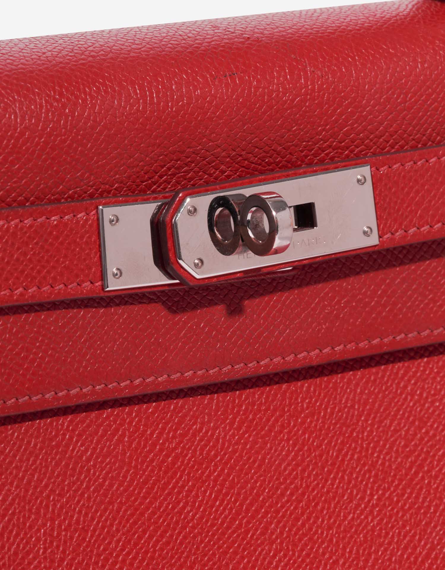 Hermès Kelly 28 RougeCasaque Verschluss-System | Verkaufen Sie Ihre Designer-Tasche auf Saclab.com