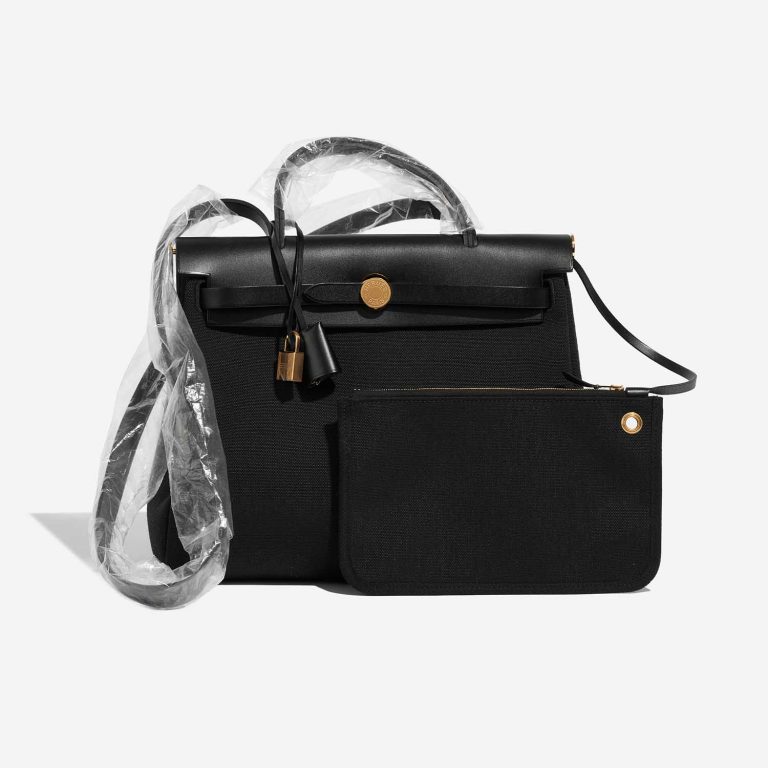 Hermès Herbag 31 Black 2F S | Sell your designer bag on Saclab.com