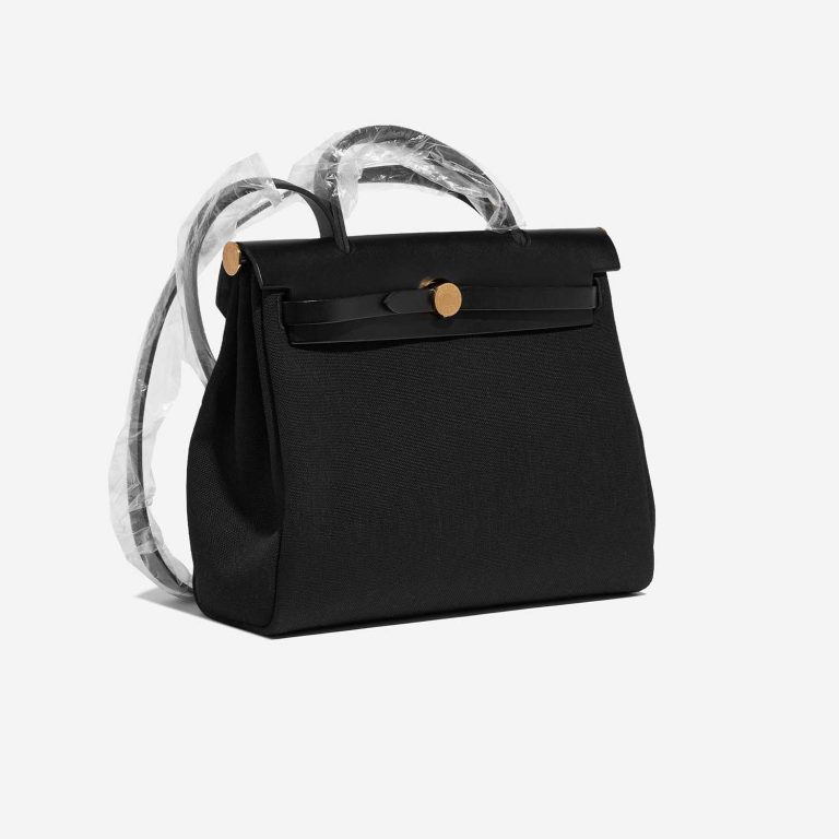 Hermès Herbag 31 Black 6SF S | Sell your designer bag on Saclab.com