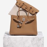 Hermès Birkin3in1 30 Bisquit-Ecru Front  | Sell your designer bag on Saclab.com