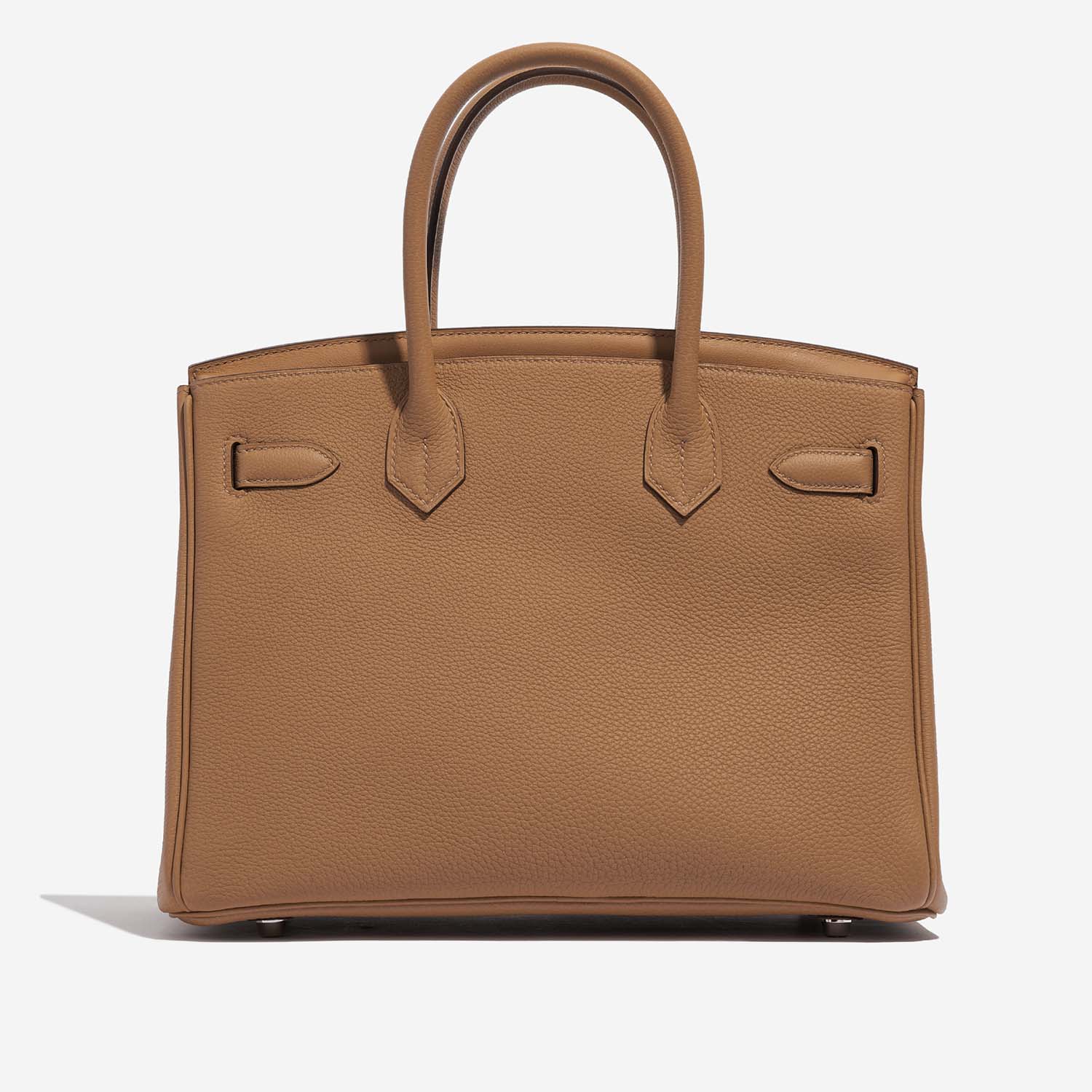 Hermès Birkin3in1 30 Bisquit-Ecru Back  | Sell your designer bag on Saclab.com