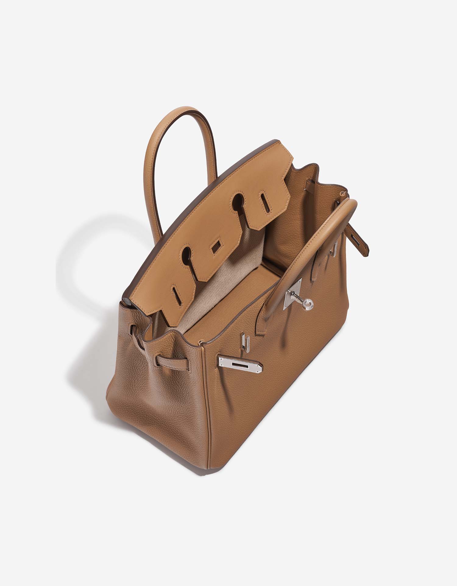 Hermès Birkin3in1 30 Bisquit-Ecru Inside  | Sell your designer bag on Saclab.com