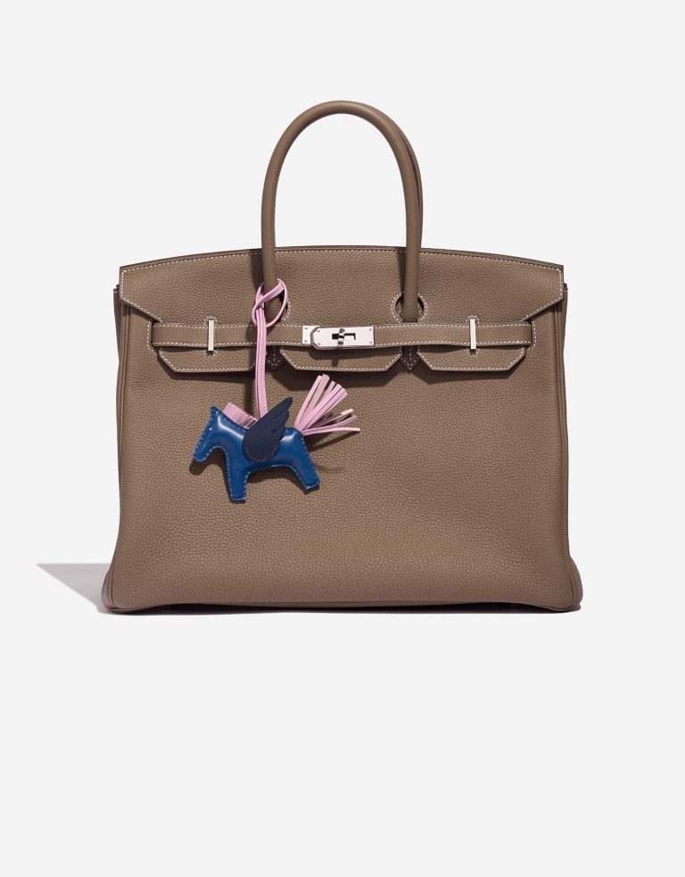 Hermès RodeoPegasus PM BluedeFrance-MauveSylvestre-BlueSaphir 0F | Sell your designer bag on Saclab.com