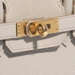 Hermès Birkin 25 Beton Closing System  | Sell your designer bag on Saclab.com