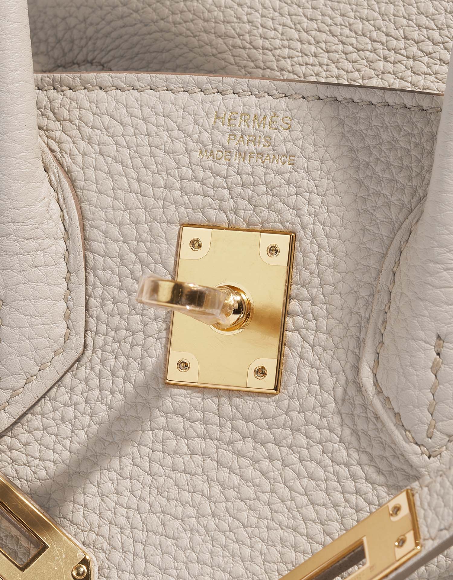 Hermès Birkin 25 Beton Logo  | Sell your designer bag on Saclab.com