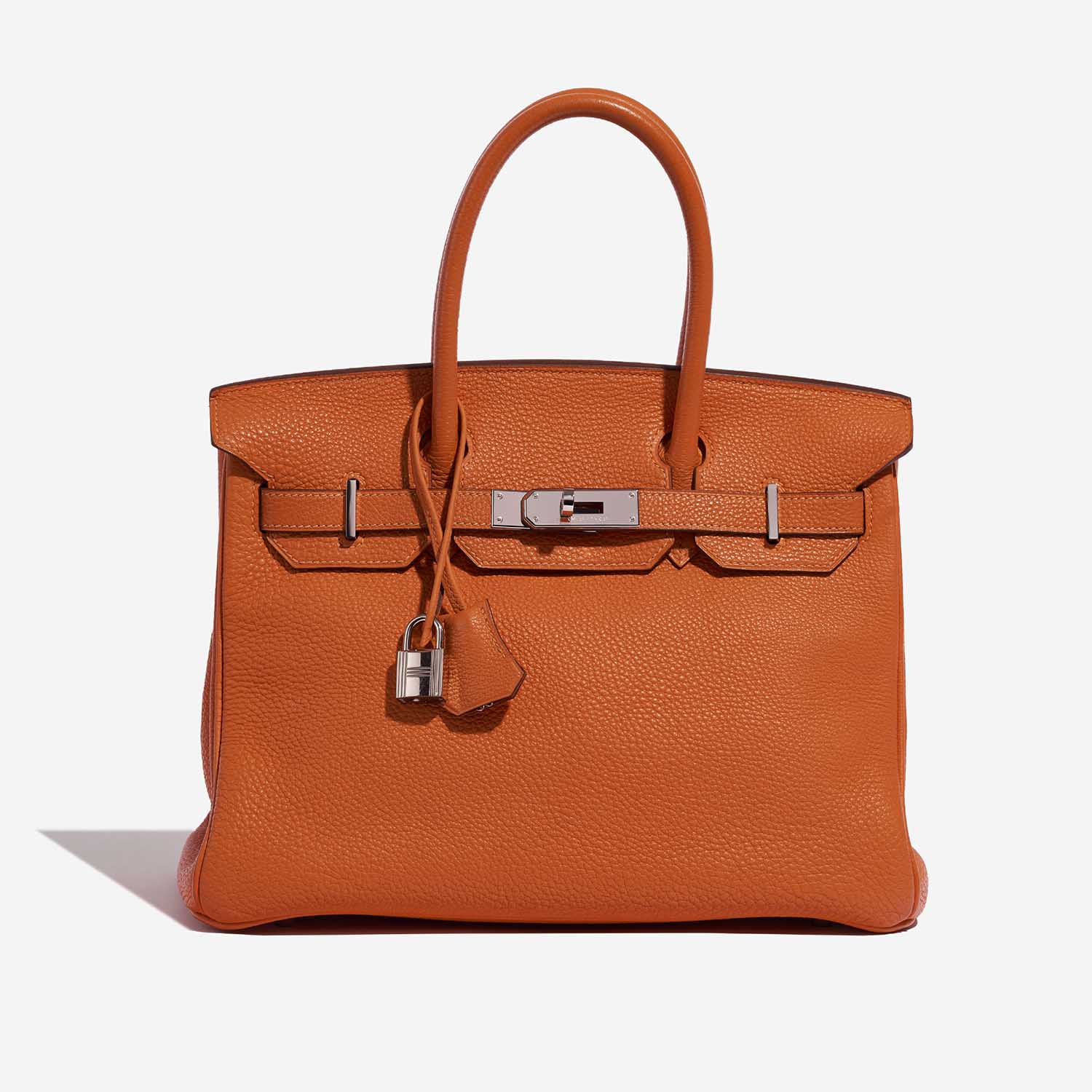 Hermès Birkin 30 Orange 2F S | Sell your designer bag on Saclab.com