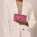 728 Hermès Wallet Bearn Fuchsia Sizes Worn | Sell your designer bag on Saclab.com