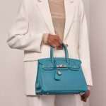 Hermès Birkin 30 Turquoise 1M | Sell your designer bag on Saclab.com