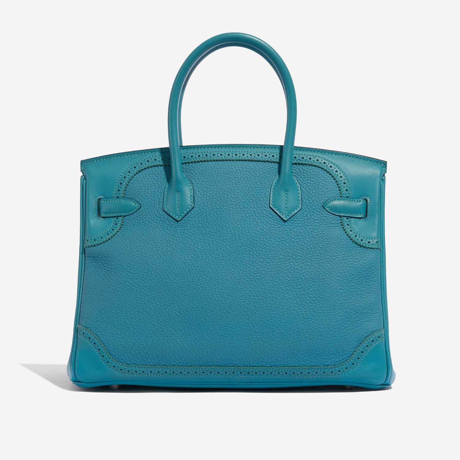 Hermès Birkin 30 Turquoise 5B S | Sell your designer bag on Saclab.com