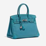 Hermès Birkin 30 Turquoise 6SF S | Sell your designer bag on Saclab.com