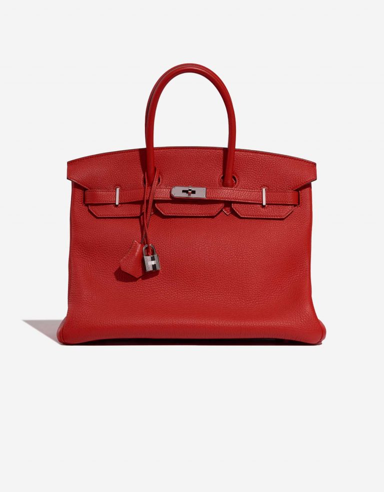 Hermès Birkin 35 RougeTomate 0F | Sell your designer bag on Saclab.com