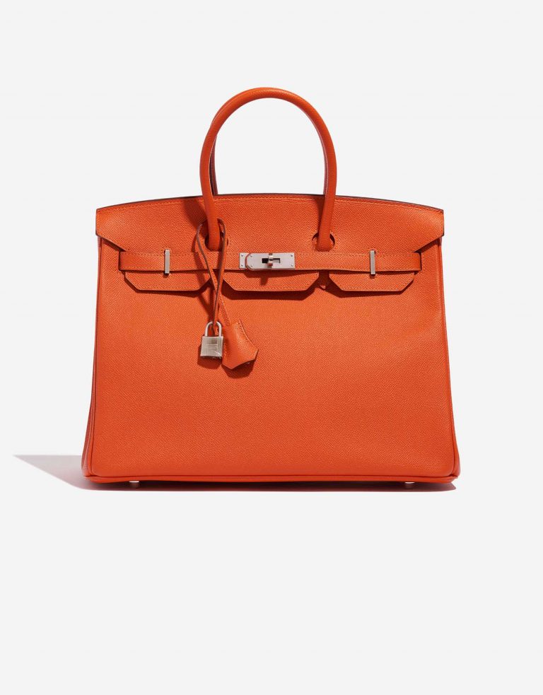 Hermès Birkin 35 Feu Front  | Sell your designer bag on Saclab.com