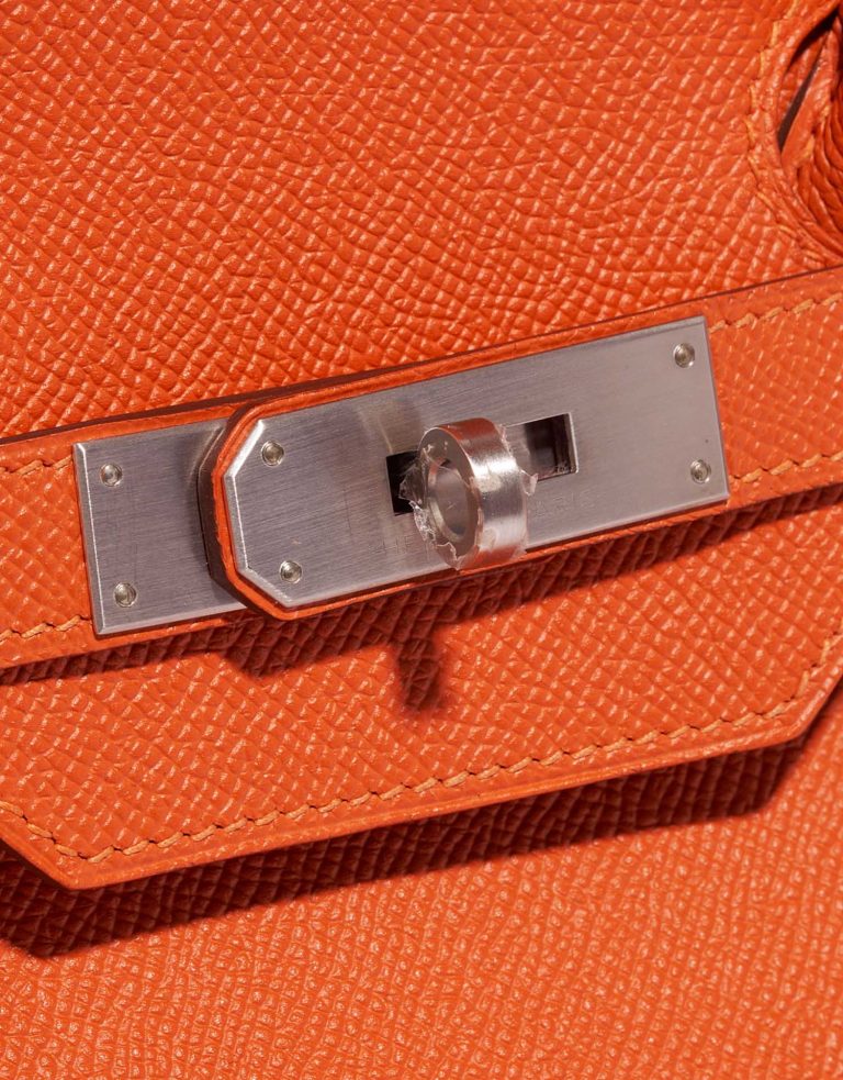 Hermès Birkin 35 Feu Système de fermeture | Vendez votre sac de créateur sur Saclab.com