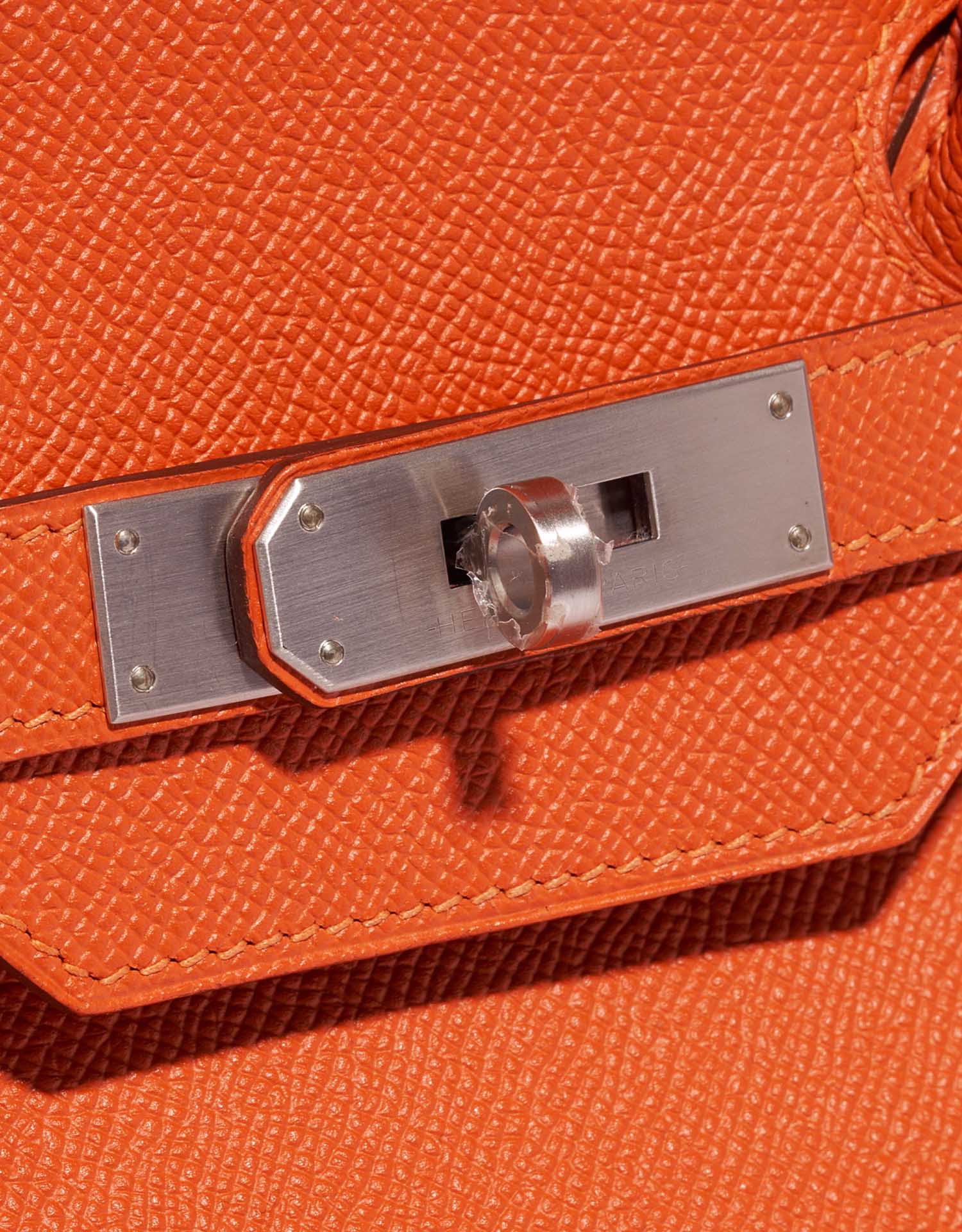 Hermès Birkin 35 Feu Système de fermeture | Vendez votre sac de créateur sur Saclab.com