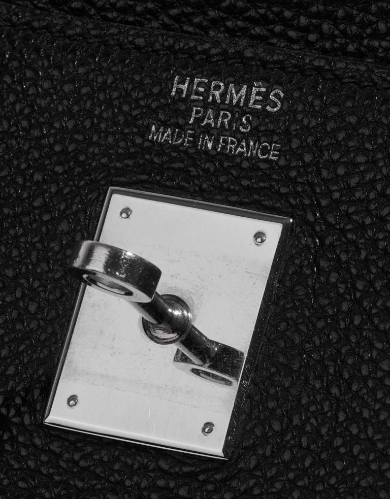 Hermès Kelly 40 Black Logo  | Sell your designer bag on Saclab.com