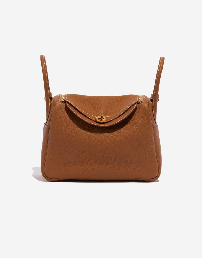 Hermès Lindy 30 Gold Front  | Sell your designer bag on Saclab.com