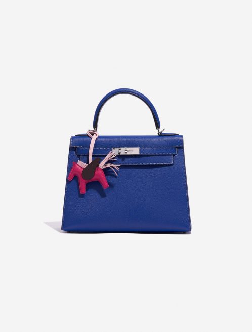 Hermès RodeoPegasus PM RoseSakuraFramboiseChocolate Closing System  | Sell your designer bag on Saclab.com