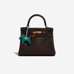 Hermès RodeoPM  VertVeronese-Gold-Celeste Closing System  | Sell your designer bag on Saclab.com