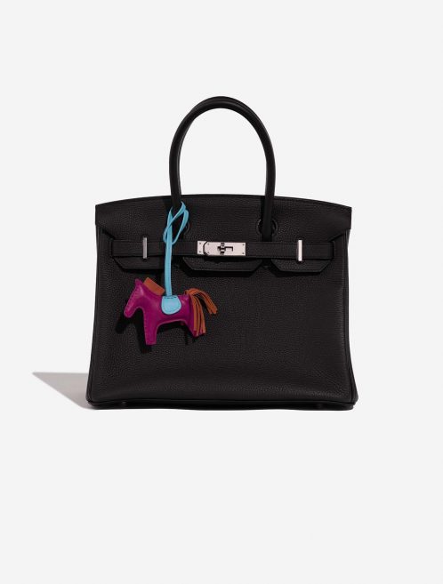 Hermès RodeoPM OneSize RosePourpre-Cornaline-Celeste Verschluss-System | Verkaufen Sie Ihre Designer-Tasche auf Saclab.com