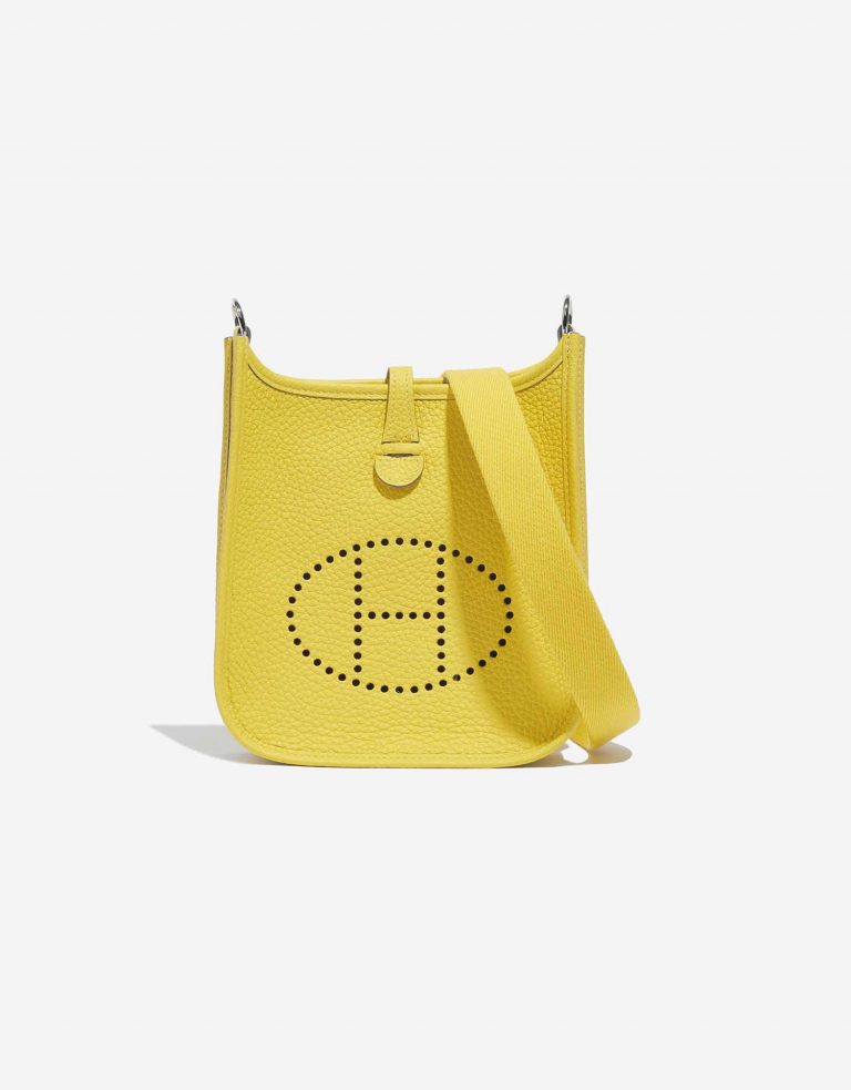 Hermès Evelyne 16 Lime Front  | Sell your designer bag on Saclab.com