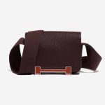 Hermès Geta OneSize Rouge-Cuivre 2F S | Sell your designer bag on Saclab.com