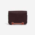 Hermès Geta OneSize Rouge-Cuivre 5B S | Sell your designer bag on Saclab.com