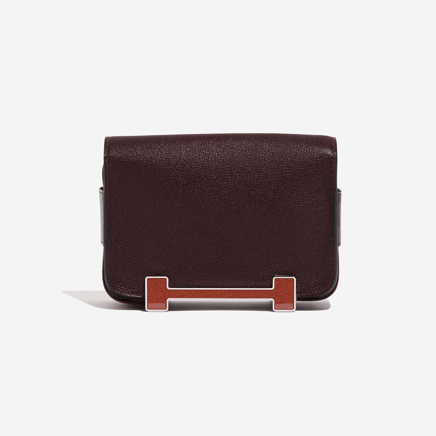 Hermès Geta OneSize Rouge-Cuivre 5B S | Vendre votre sac de créateur sur Saclab.com