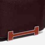Hermès Geta OneSize Rouge-Cuivre Closing System  | Sell your designer bag on Saclab.com