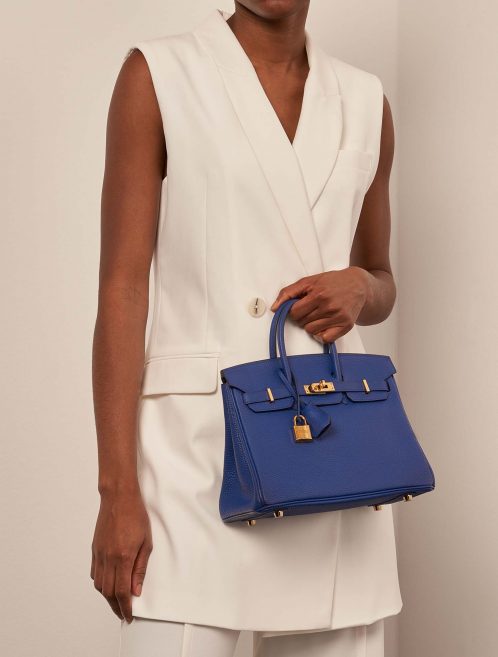Hermès Birkin 25 BleuElectrique 1M | Sell your designer bag on Saclab.com