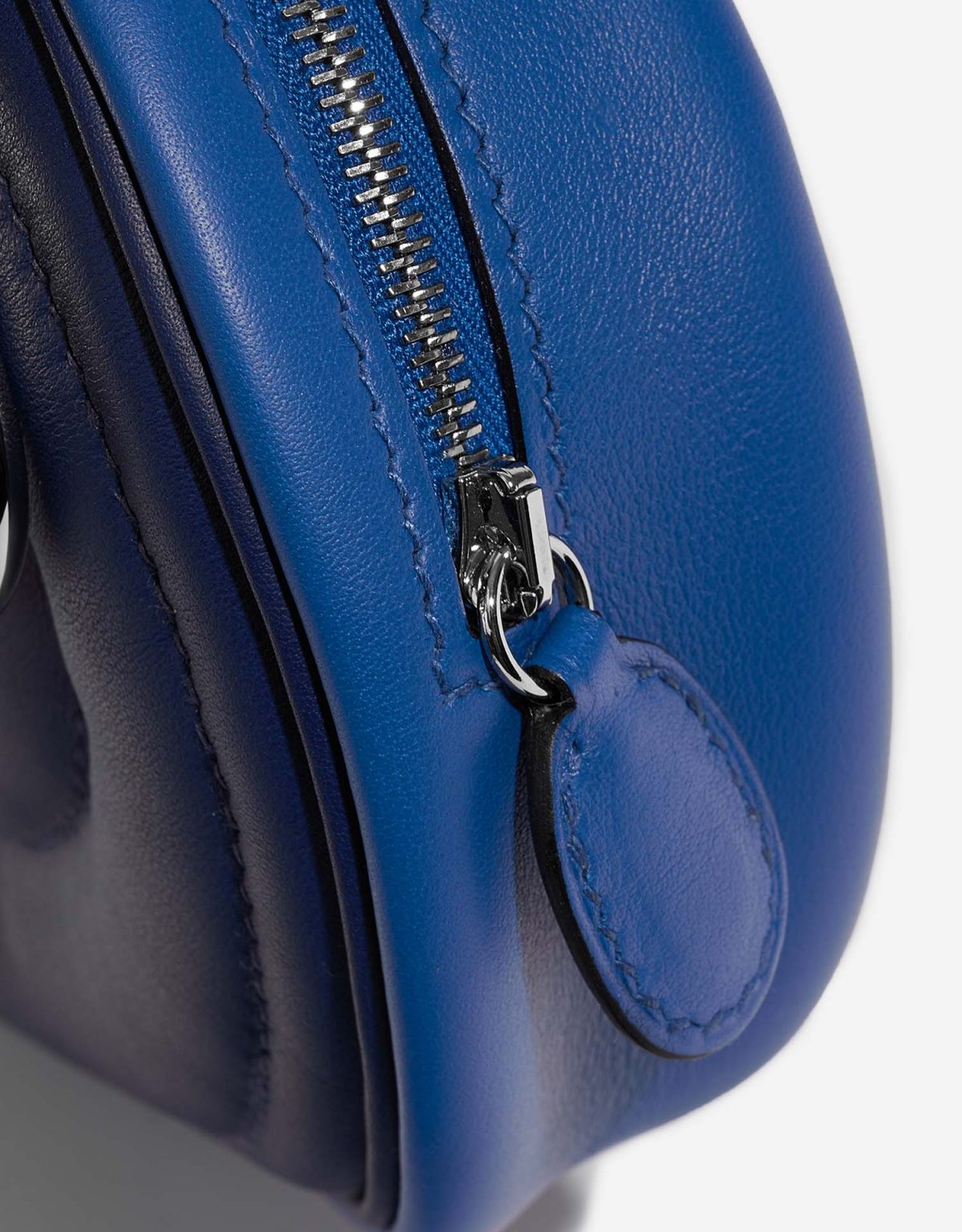 Hermès Banane In-the-Loop Swift Blue Saphir / Blue France / Black | SACLÀB