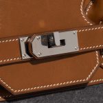 Hermès HautACourroies 40 GrisMoyen-Fauve Closing System  | Sell your designer bag on Saclab.com