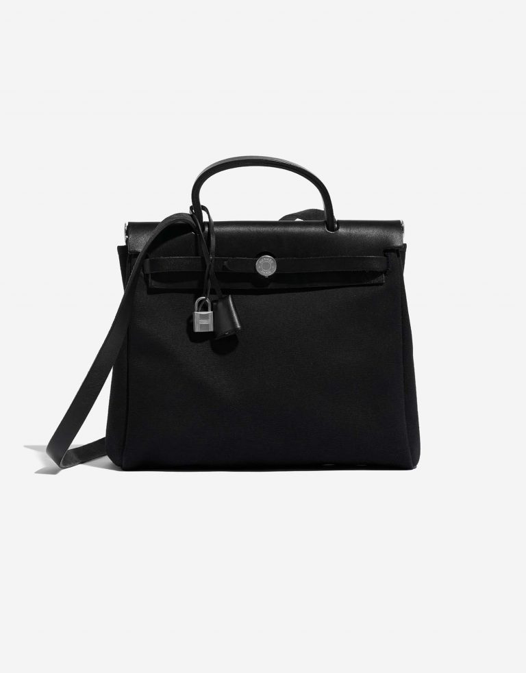 Hermès Herbag 31 Schwarz 0F | Verkaufen Sie Ihre Designertasche auf Saclab.com