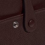 Pre-owned Hermès bag Evelyne 29 Taurillon Clemence Havane Brown Closing System | Sell your designer bag on Saclab.com