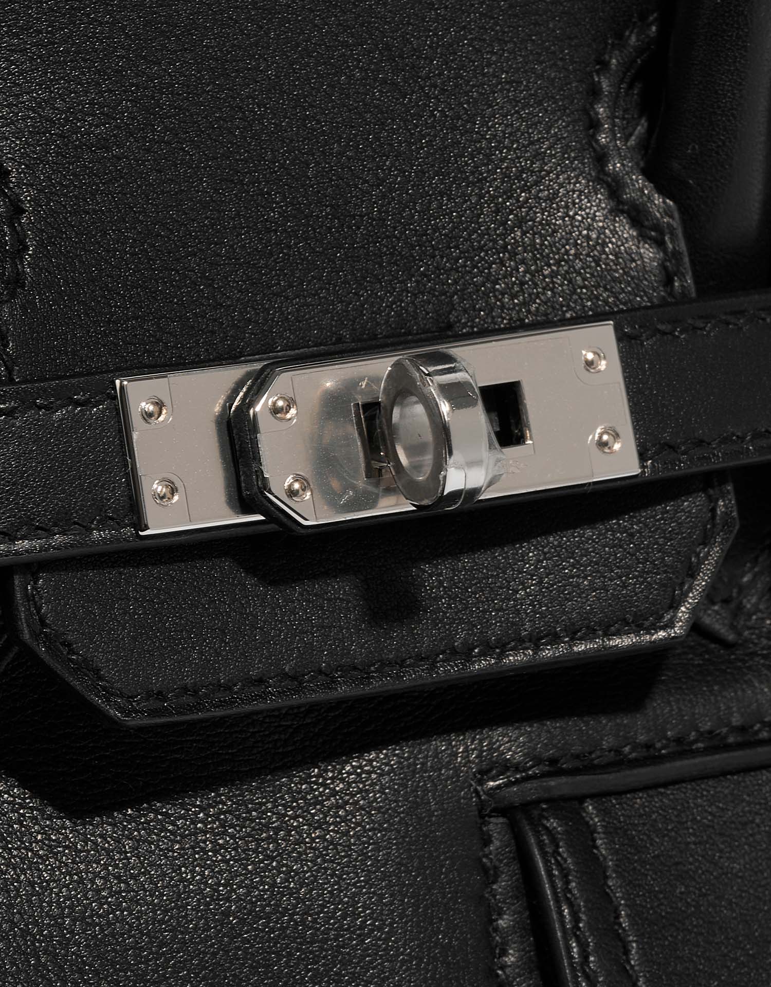 Hermes Limited Edition Birkin Rock 25 Black Volupto Palladium Hardware –  Madison Avenue Couture