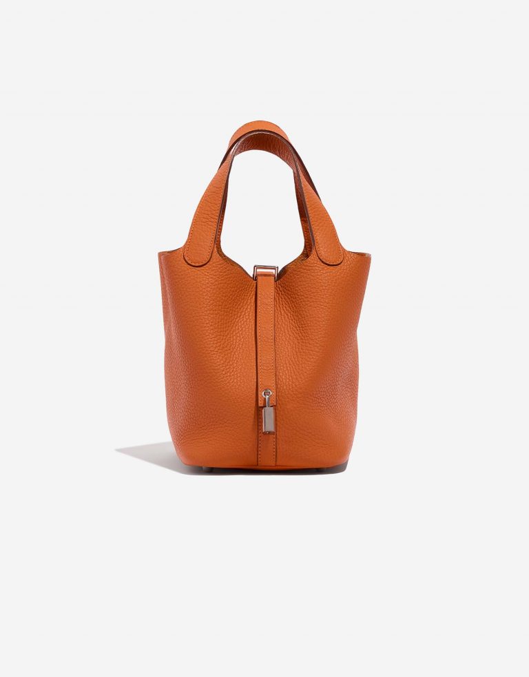 Hermès Picotin 18 Orange Front | Verkaufen Sie Ihre Designer-Tasche auf Saclab.com