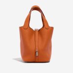 Hermès Picotin 18 Orange Front  | Sell your designer bag on Saclab.com