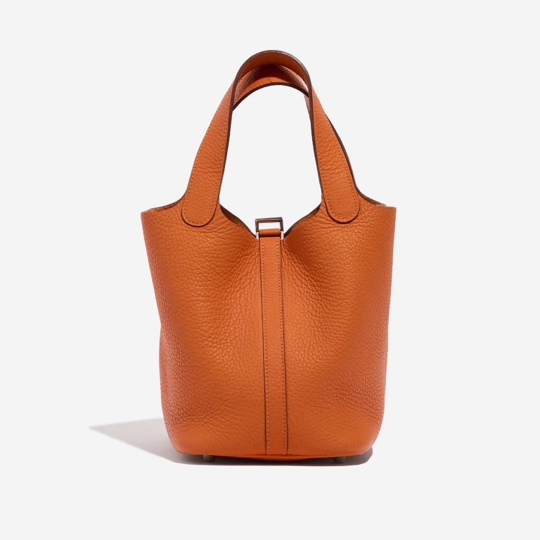 Hermès Picotin 18 Orange Back  | Sell your designer bag on Saclab.com