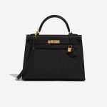 Hermès Kelly 32 Black 0F | Sell your designer bag on Saclab.com