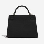 Hermès Kelly 32 Black 5B S | Sell your designer bag on Saclab.com