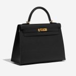 Hermès Kelly 32 Black 6SF S | Sell your designer bag on Saclab.com