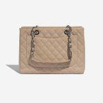 Chanel ShoppingTote Grand Beige Back  | Sell your designer bag on Saclab.com
